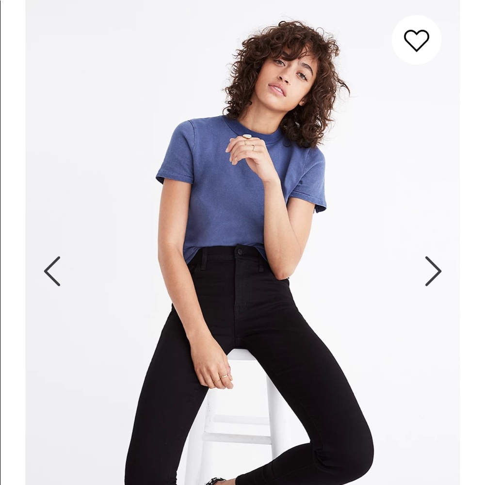 Madewell High Waisted Roadtripper Jeans in Bennett